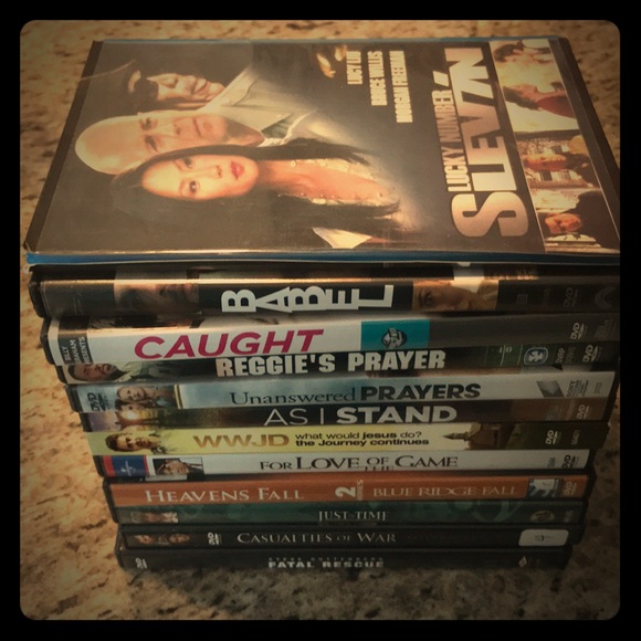 DVDs (will sell separately)